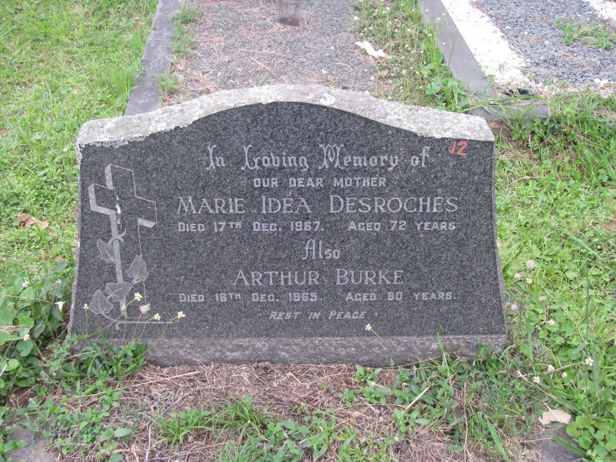DESROCHES Marie Idea -1967 :: BURKE Arthur -1965