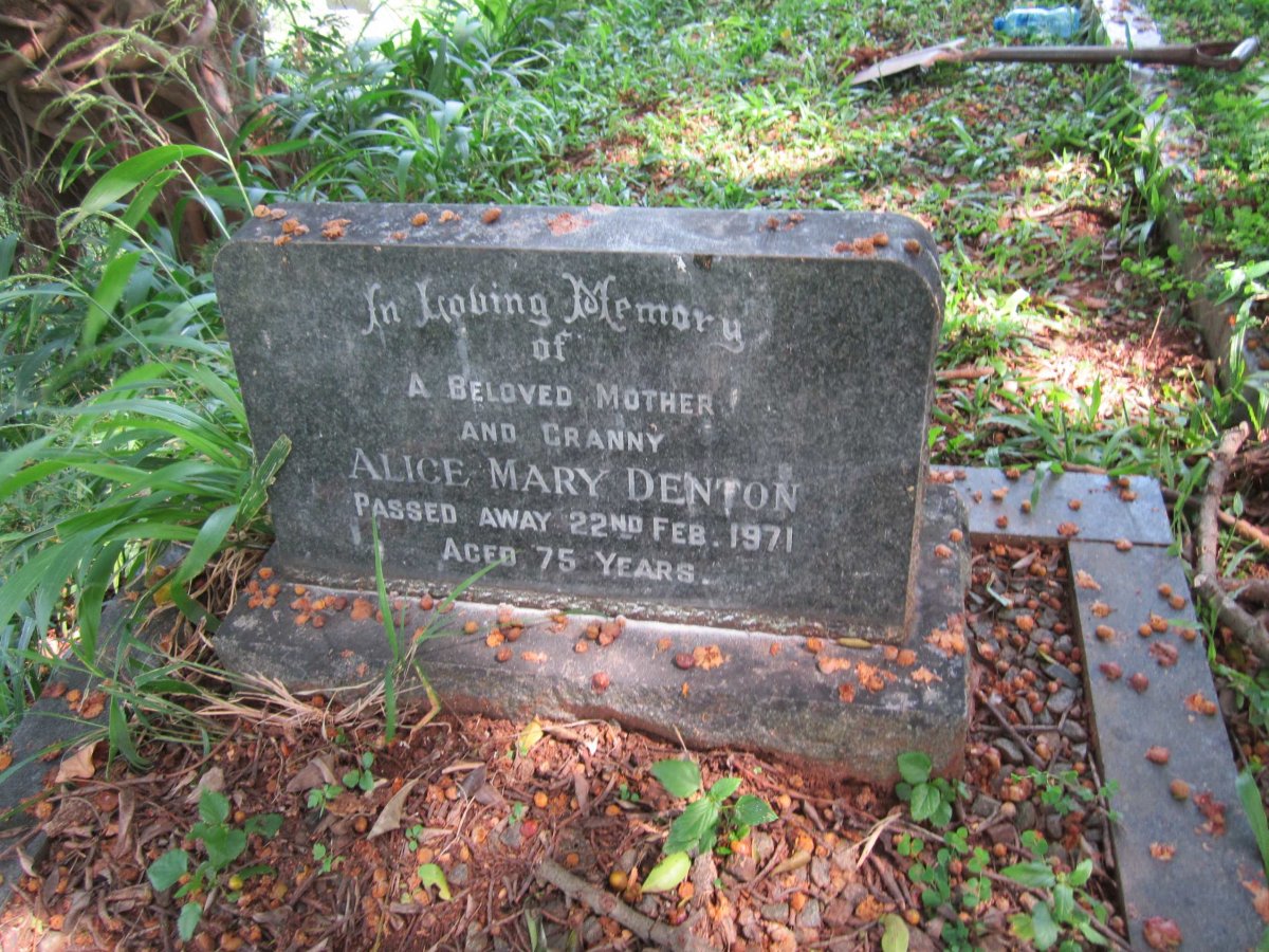 DENTON Alice Mary -1971