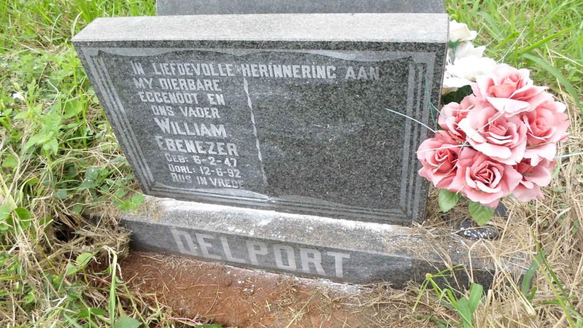 DELPORT William Ebenezer 1947-1992