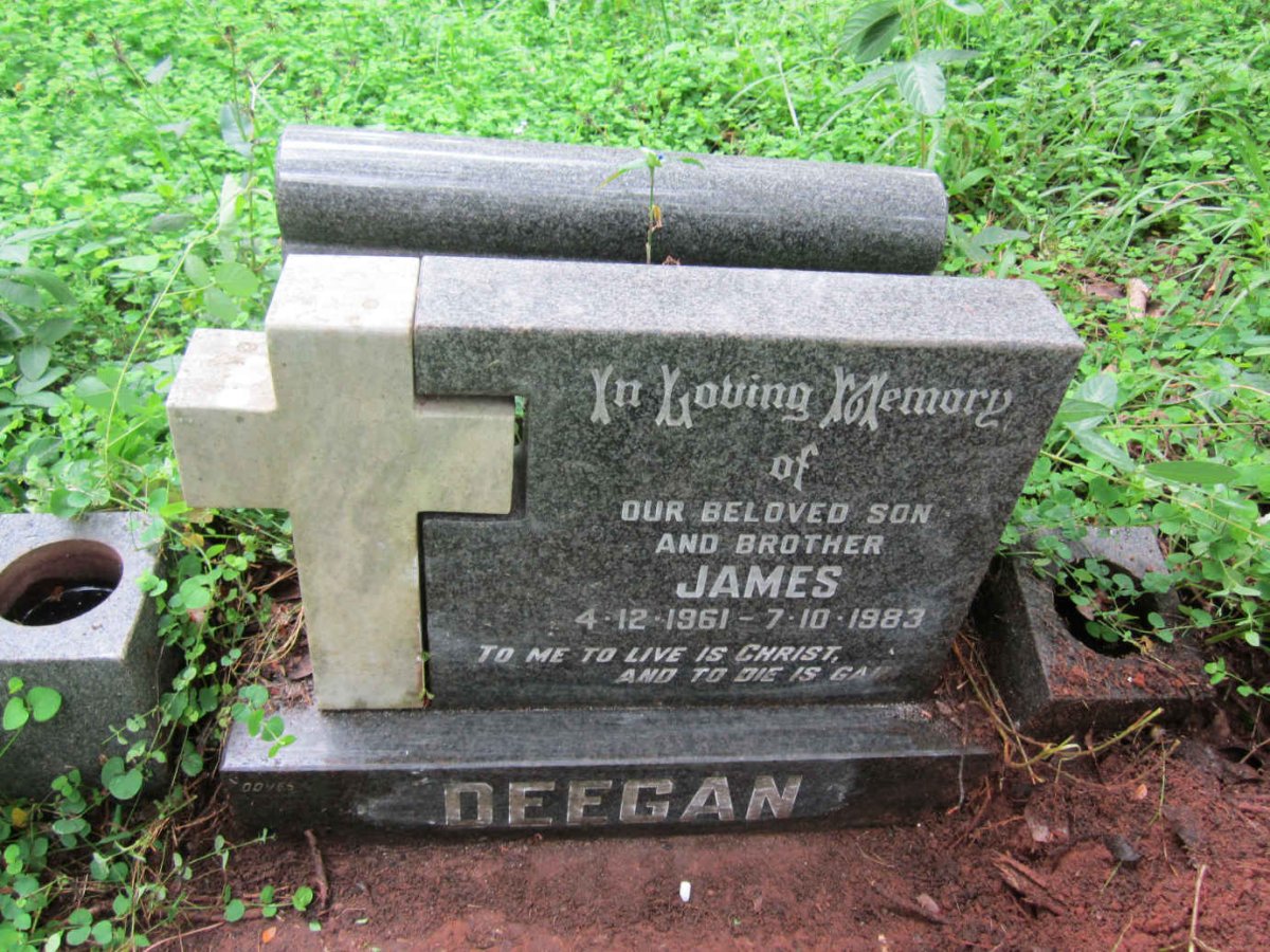 DEEGAN James 1961-1983
