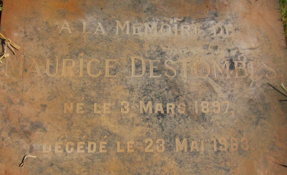 DESTOMBES Maurice 1897-1963 &amp; Yvonne 1905-1973