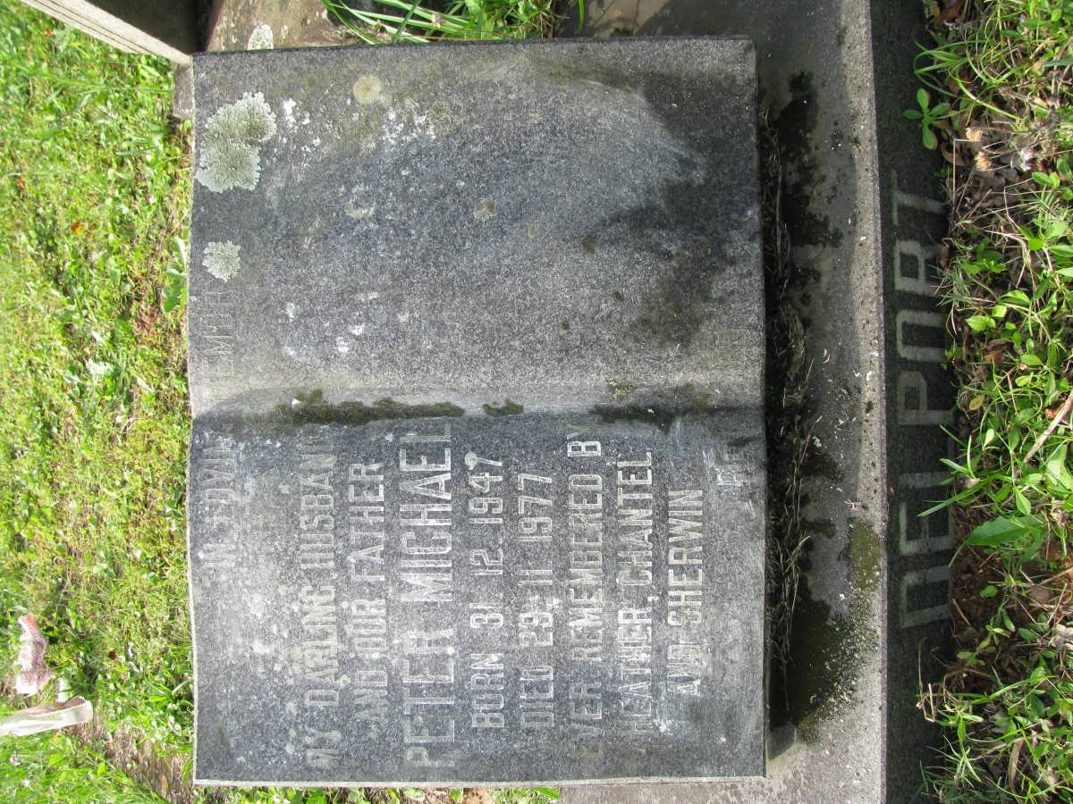 DELPORT Peter Michael 1947-1977 