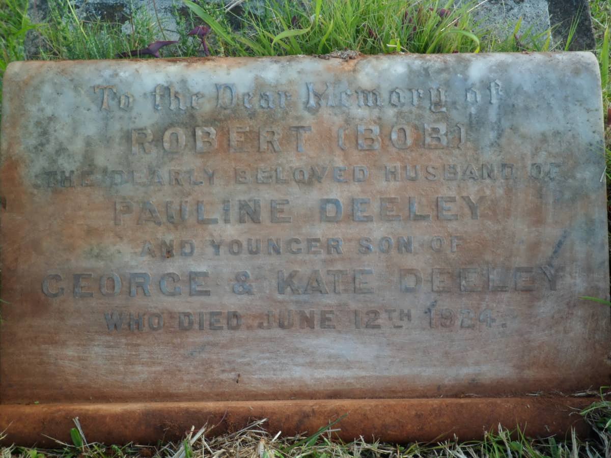 DEELEY Robert -1924