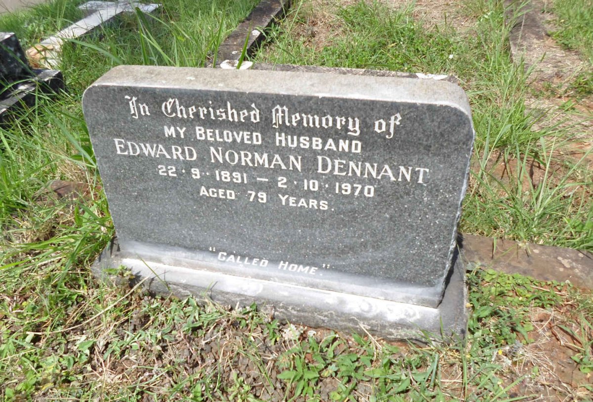 DENNANT Edward Norman 1891-1970