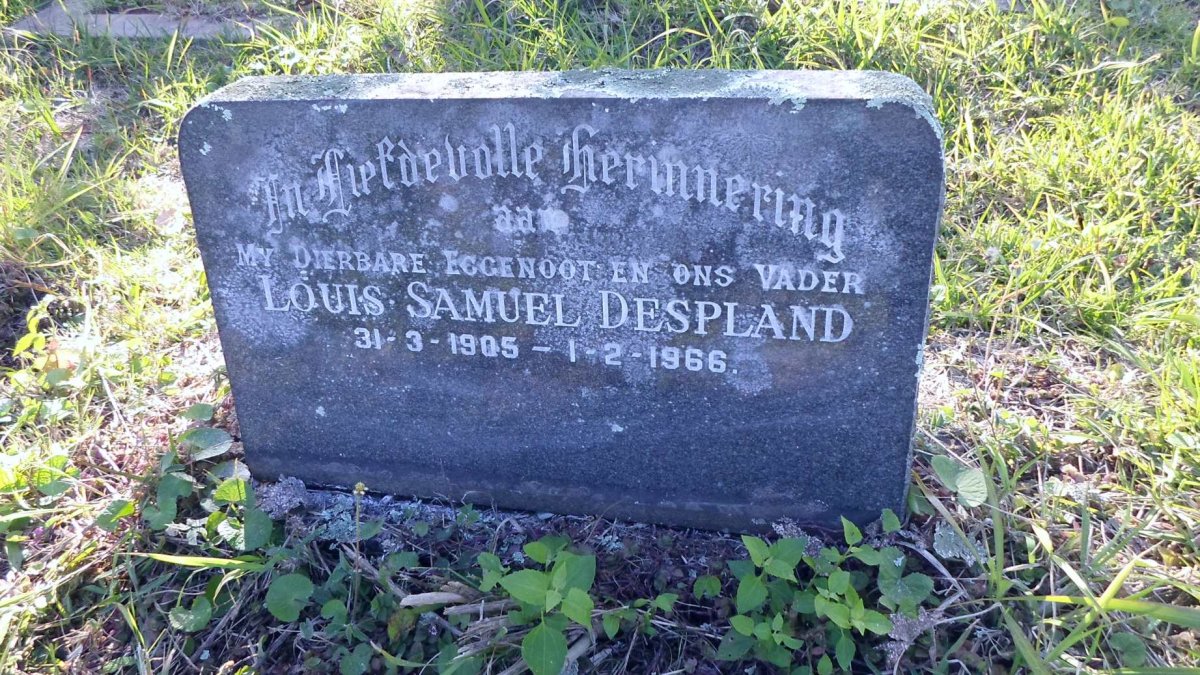 DESPLAND Louis Samuel 1905-1966