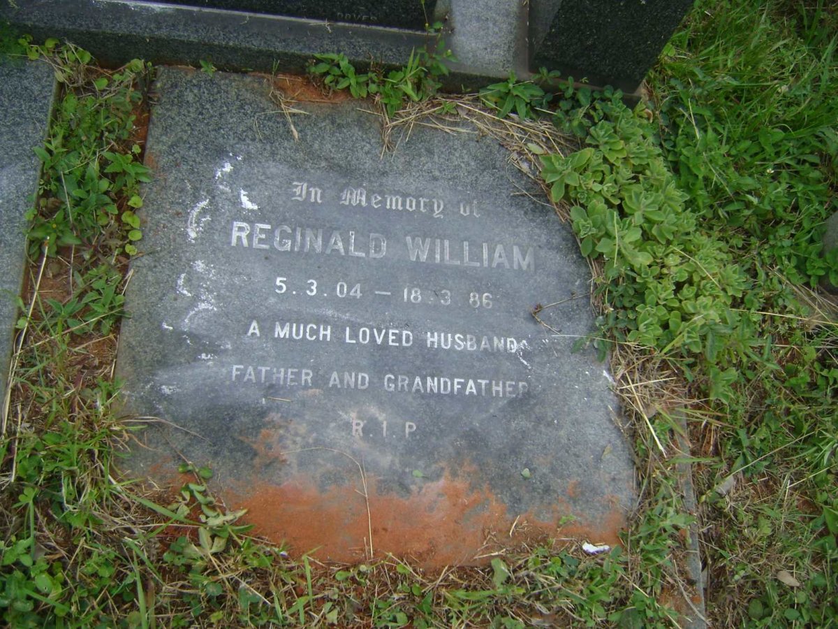 DEACON Reginald William 1904-1986