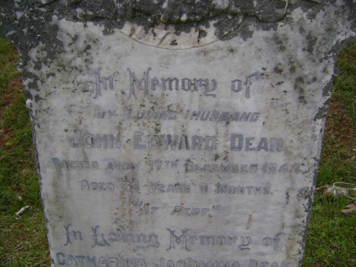 DEAN John Edward -1944