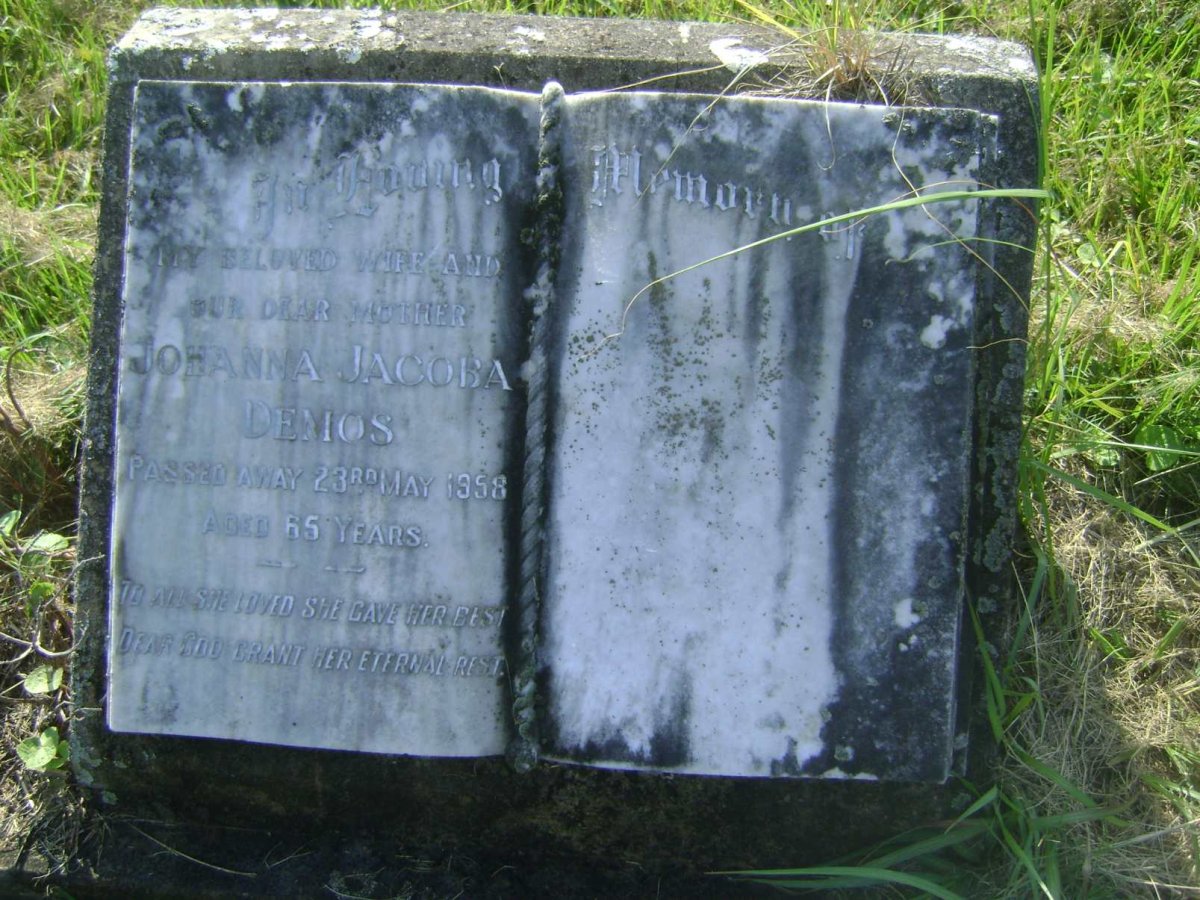 DEMOS Johanna Jacoba -1958