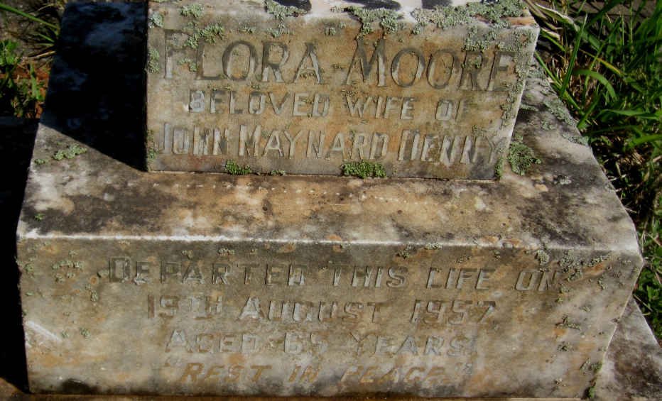 DENNY Flora Moore -1957