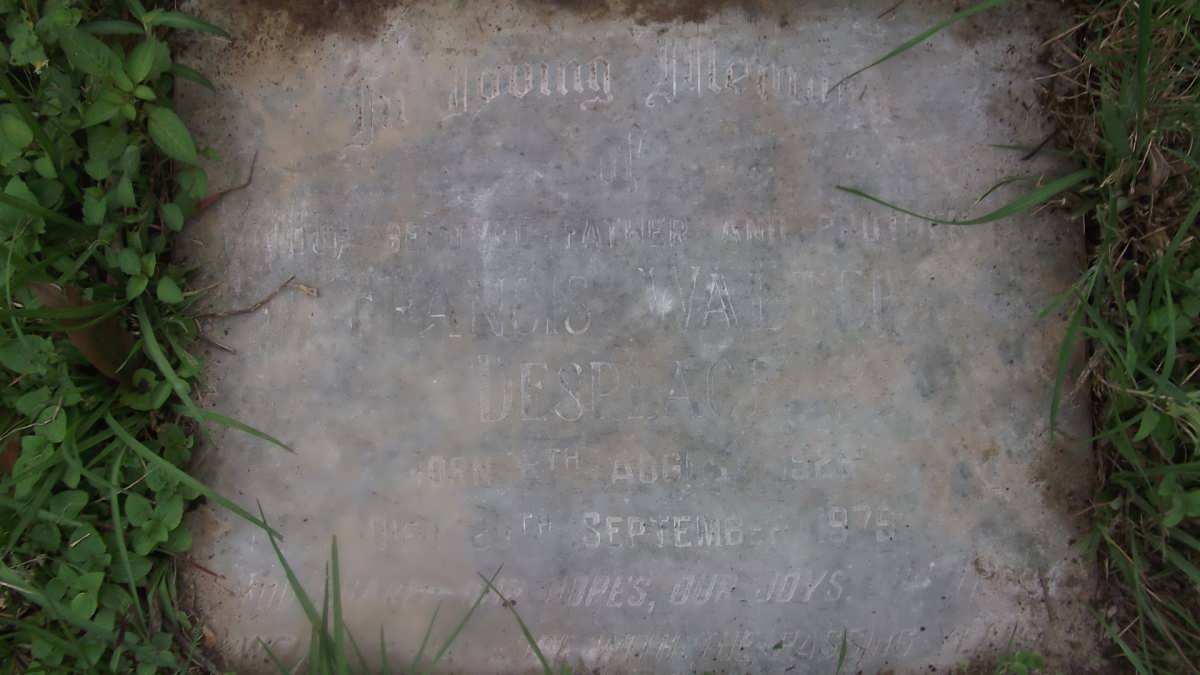 DESPLACE Francis Walter 1923-1979