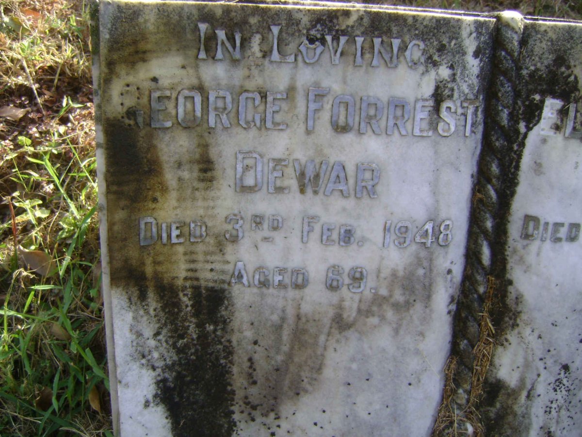 DEWAR George Forrest -1948