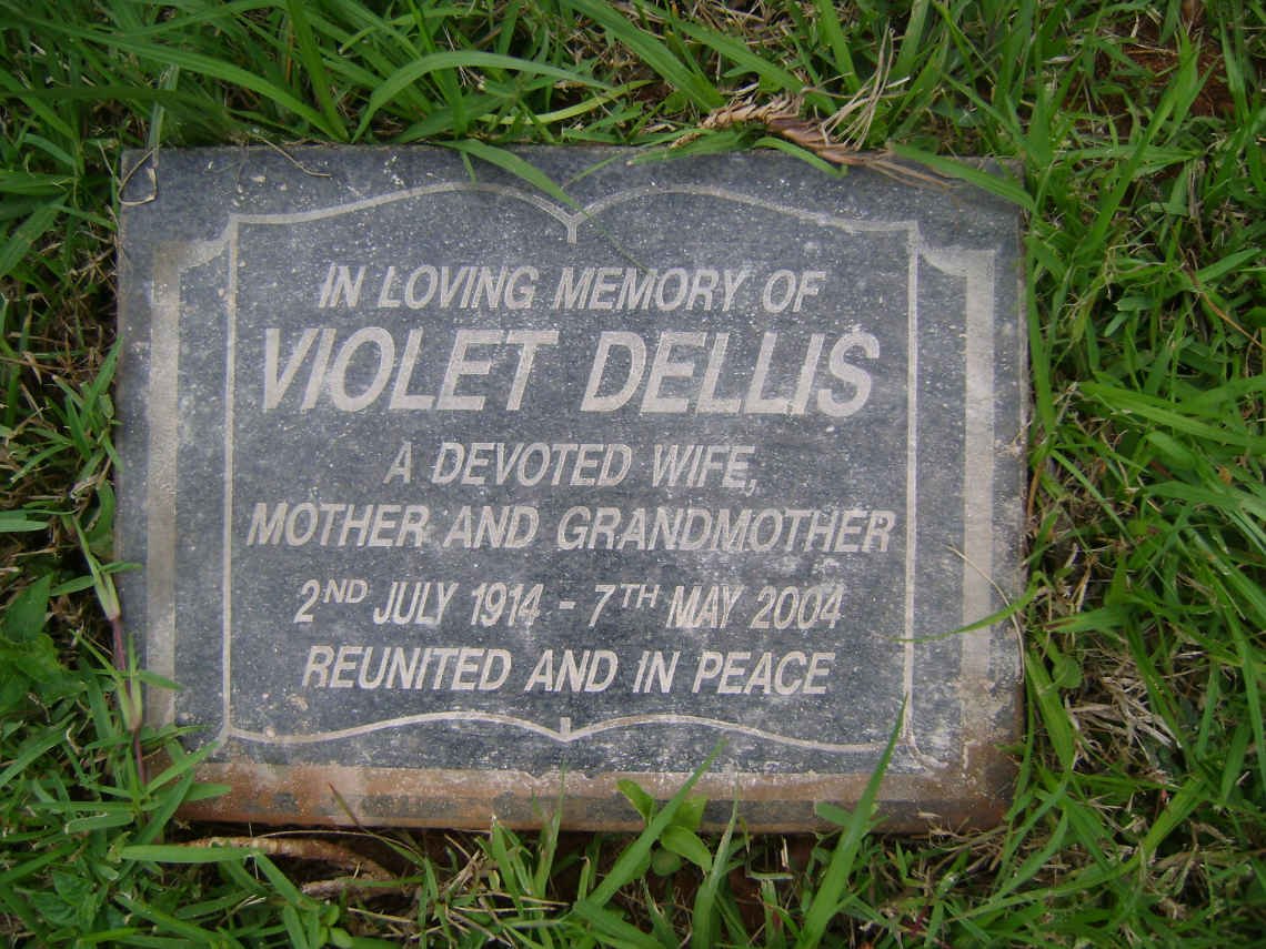 DELLIS Violet 1914-2004