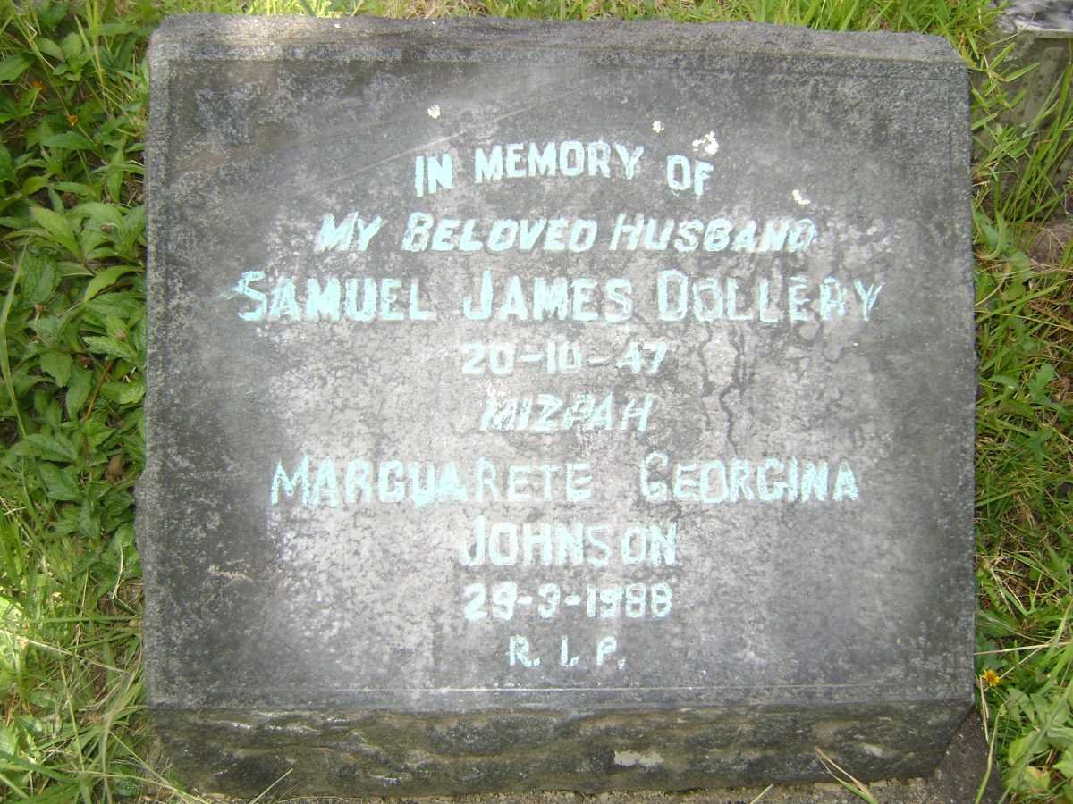 DOLLERY Samuel James -1947 :: JOHNSON Marguarete Georgina -1988