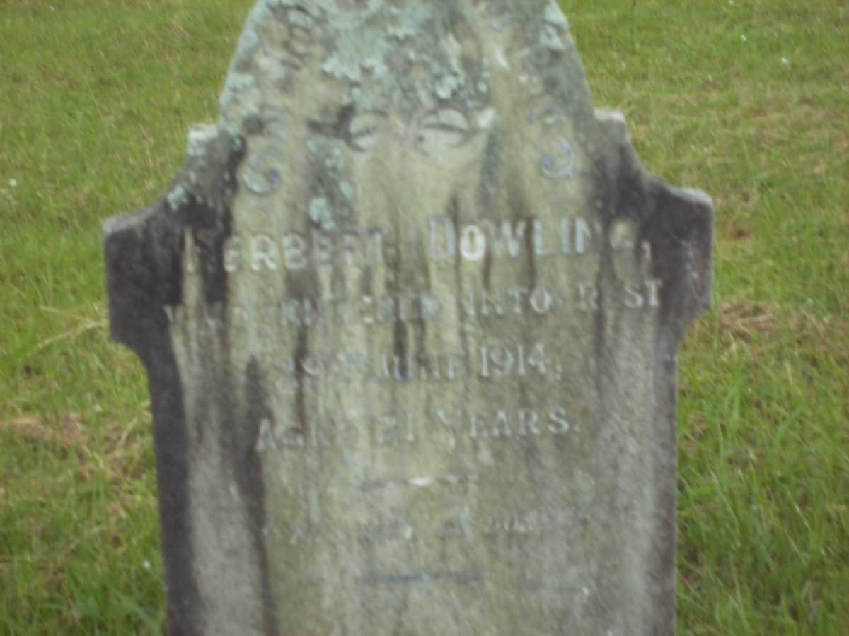 DOWLING Herbert -1914