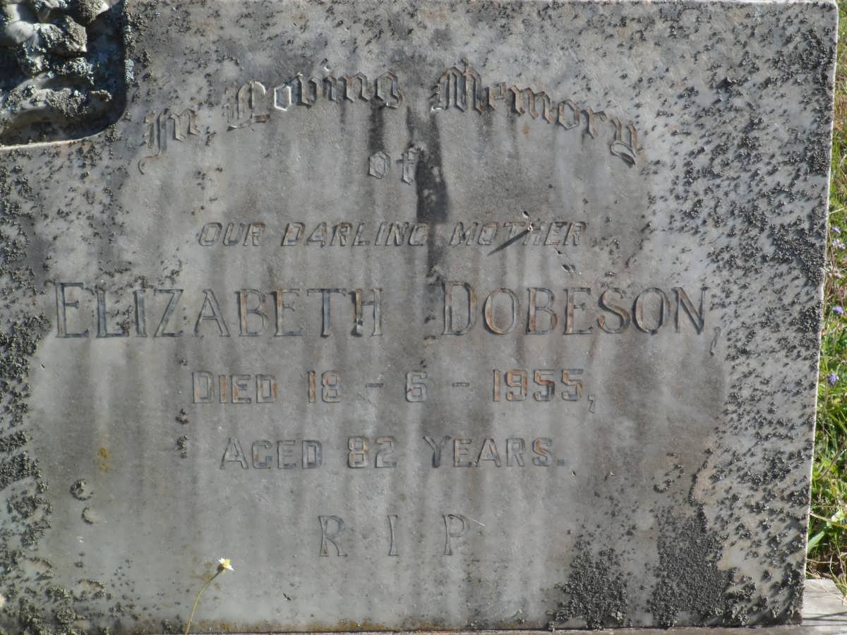 DOBESON Elizabeth -1955