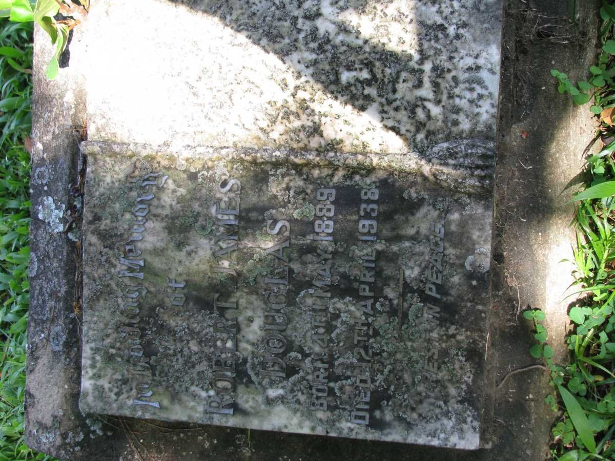 DOUGLAS Robert James 1889-1938