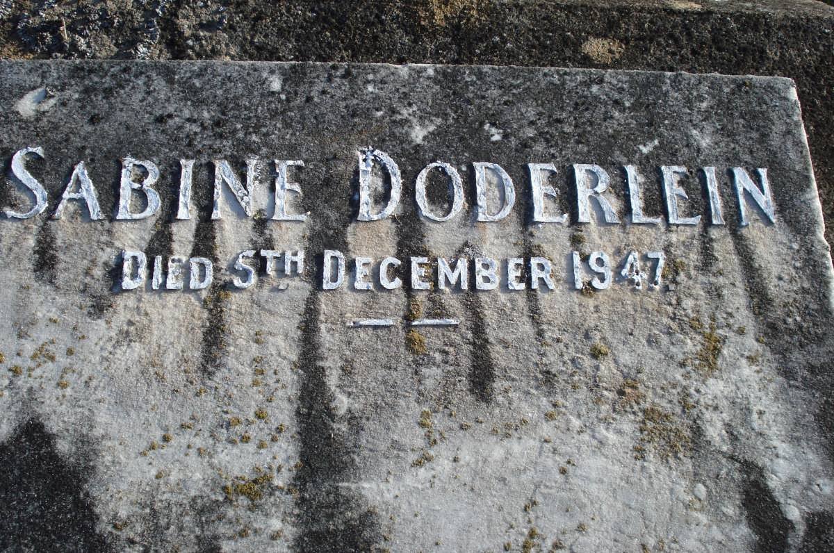 DODERLEIN Sabine -1947