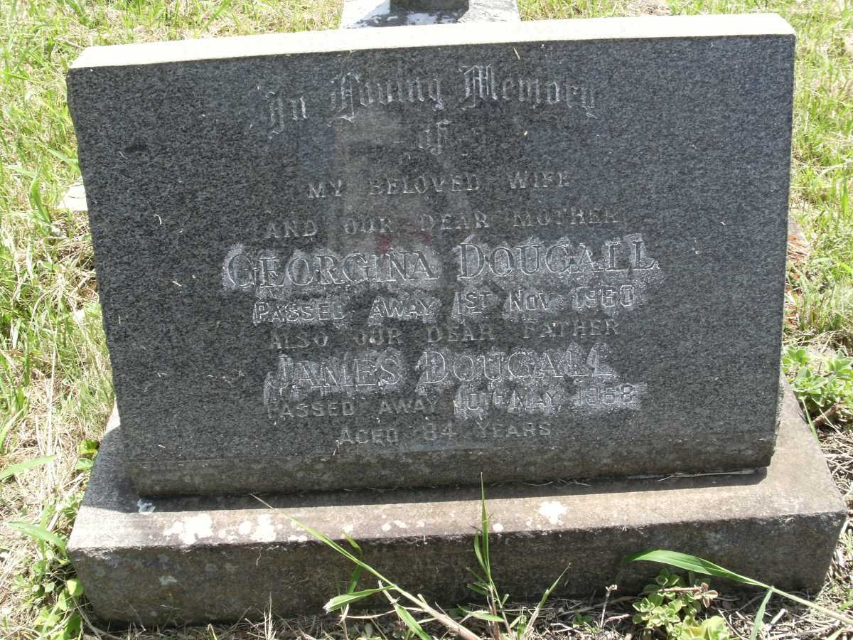 DOUGALL James -1968 &amp; Georgina -1960