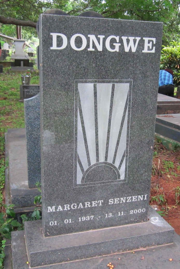 DONGWE Margaret Senzeni 1937-2000