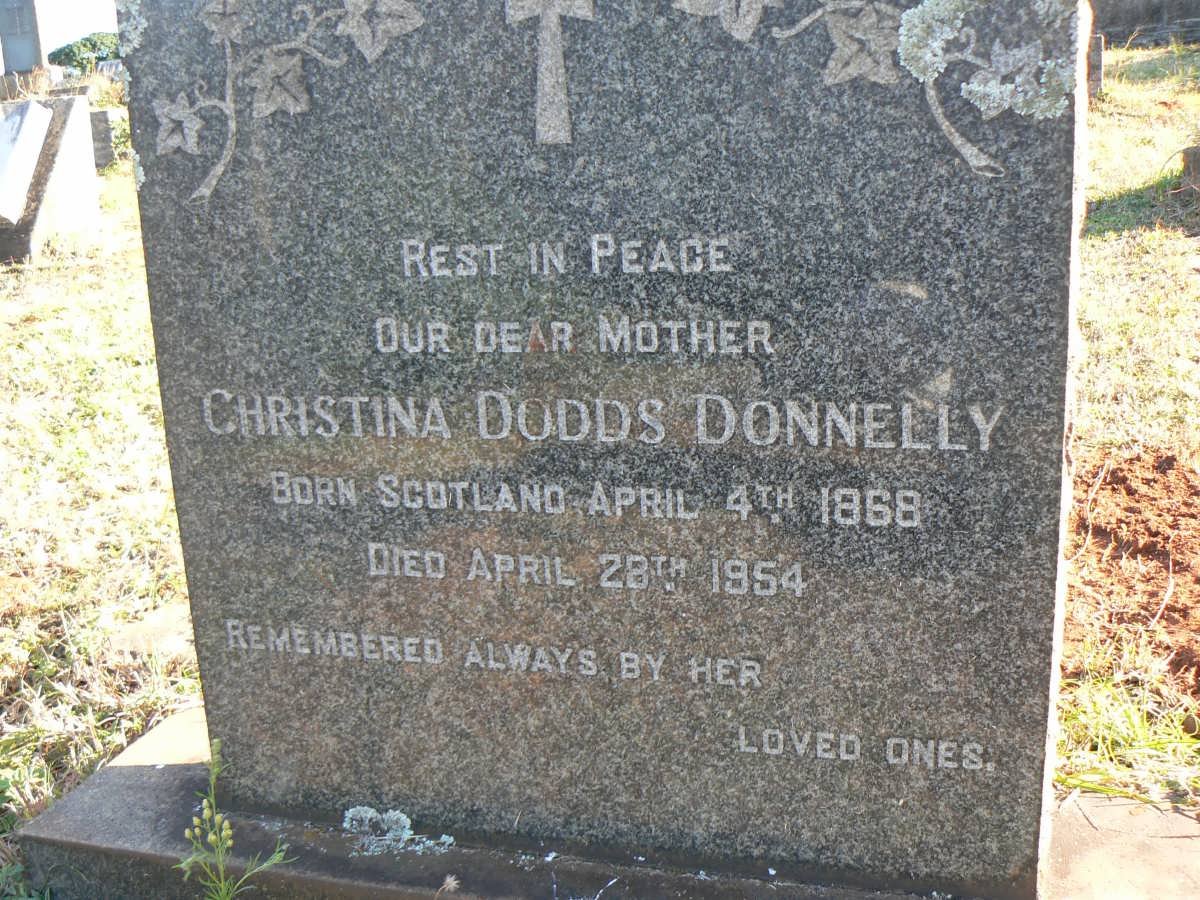 DONNELLY Christina Dodds 1868-1954