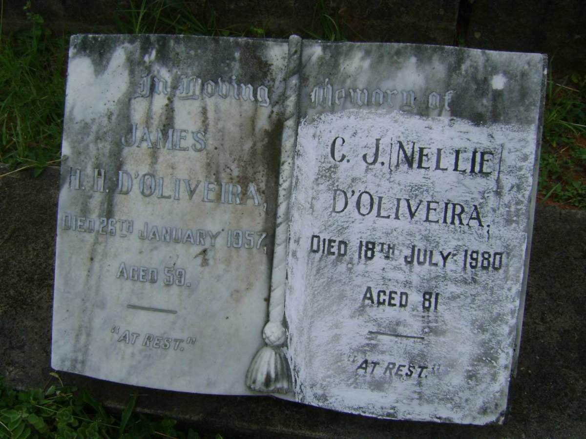 D'OLIVEIRA James H.H. -1957 &amp; C.J. -1980