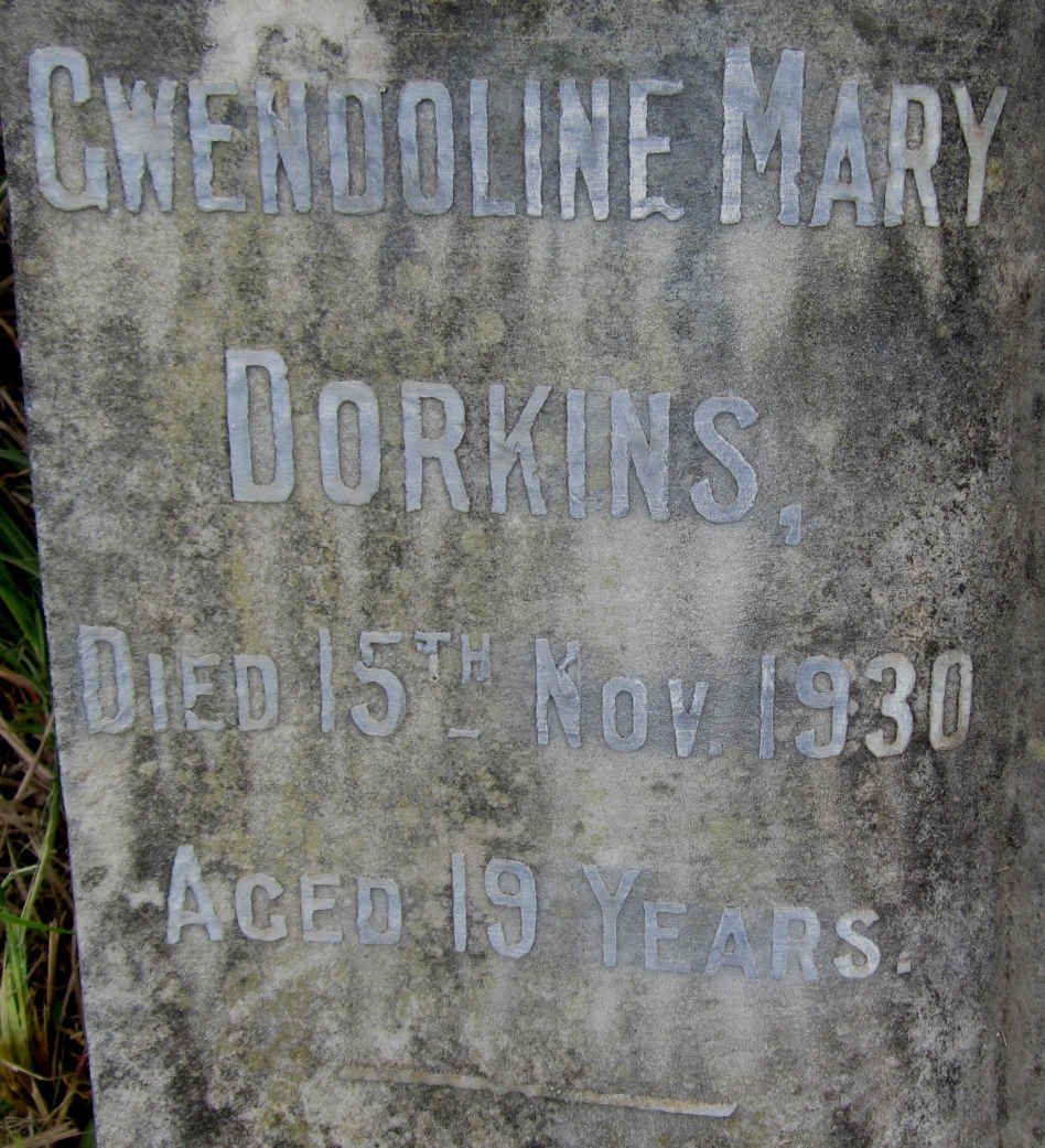 DORKINS Gwendoline Mary -1930