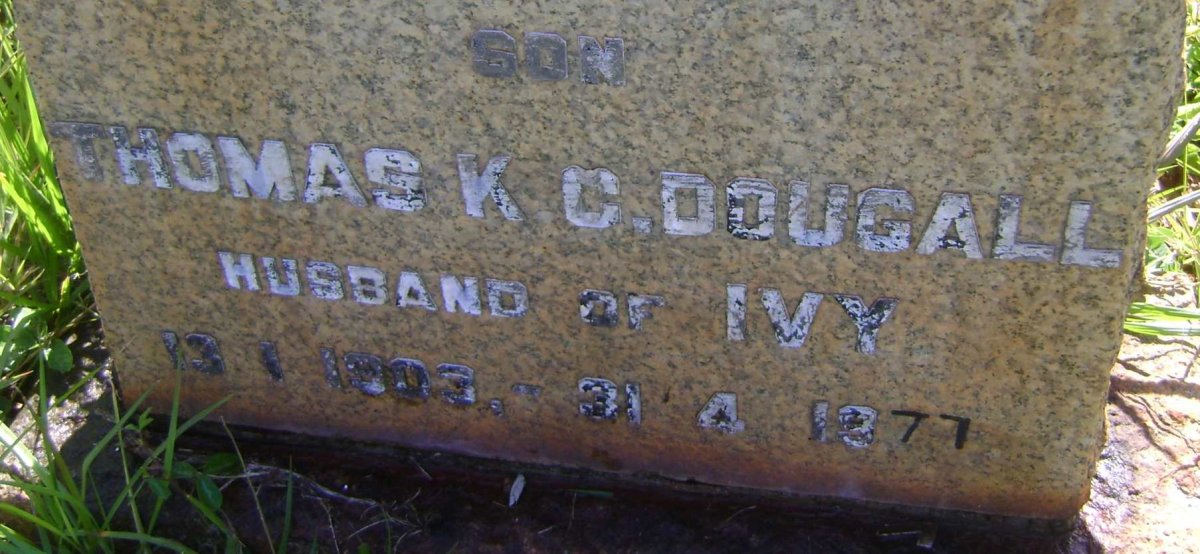 DOUGAL Thomas K.C. 1903-1977