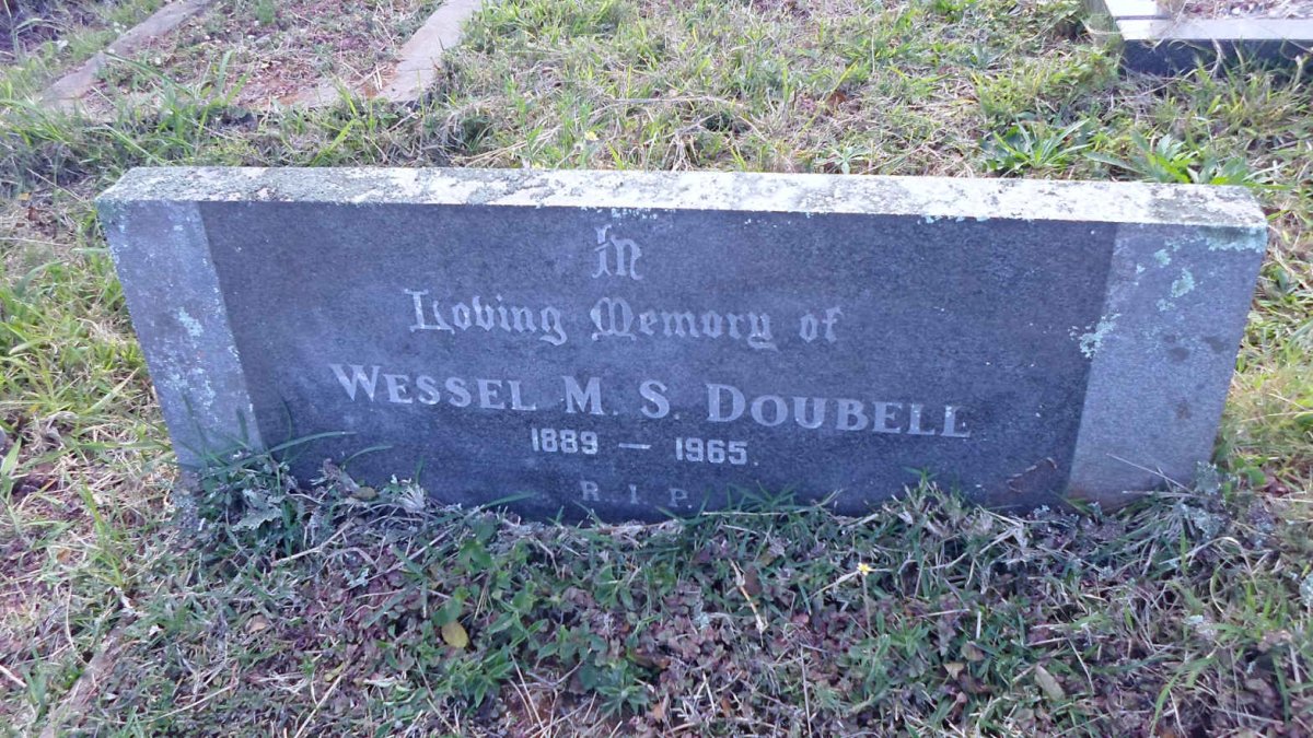 DOUBELL Wessel M.S. 1889-1965