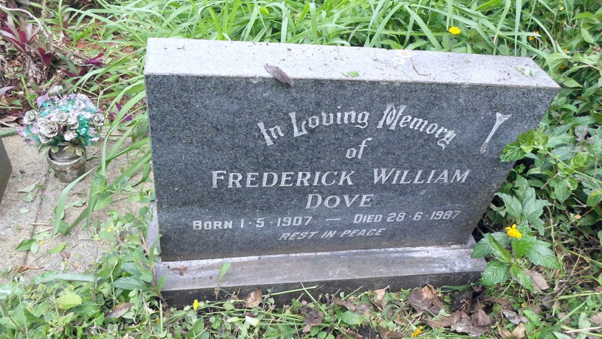 DOVE Frederick William 1907-1987