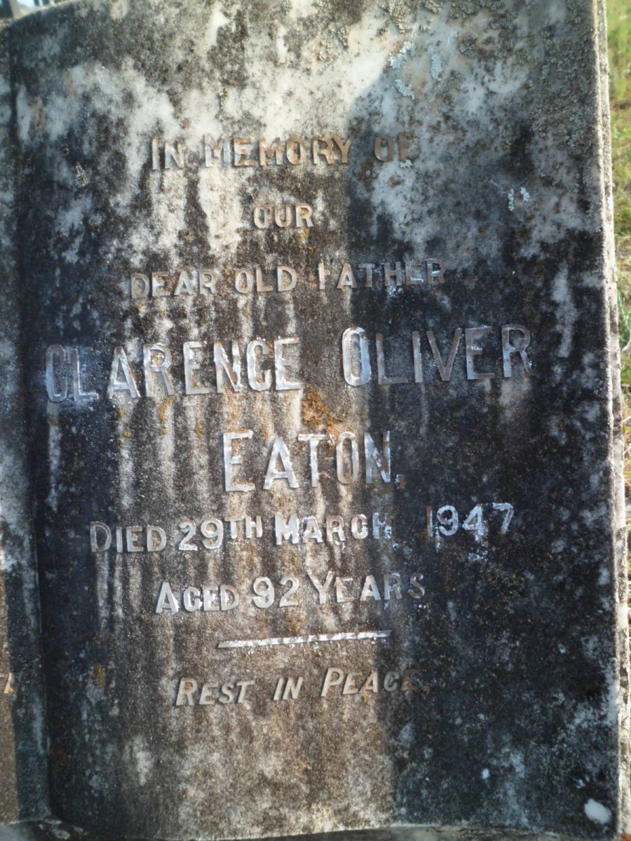 EATON Clarence Oliver -1947