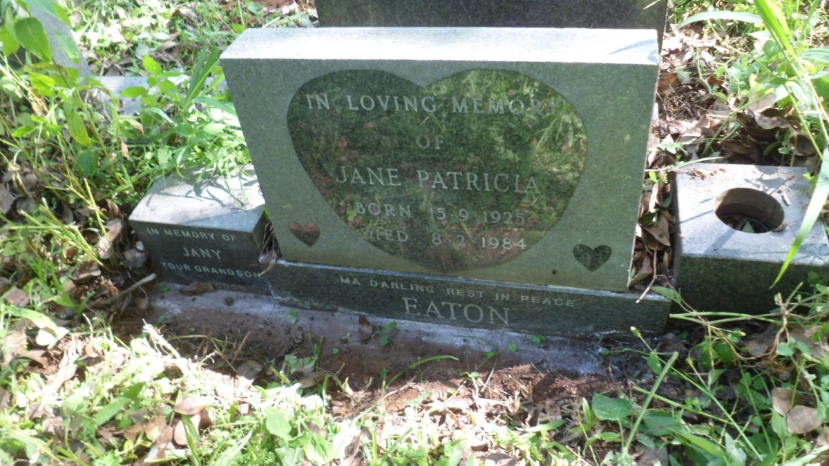 EATON Jane Patricia 1925-1984
