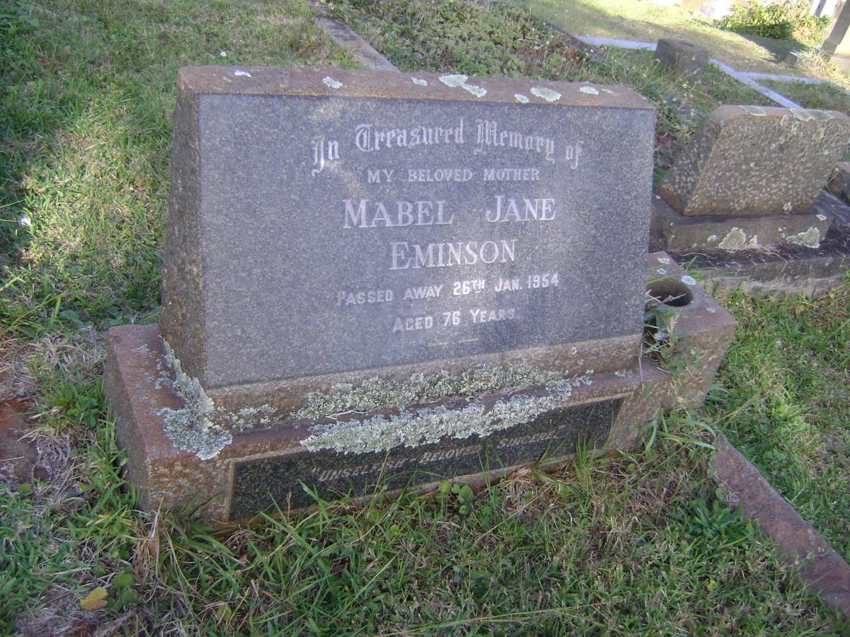EMINSON Mabel Jane -1954