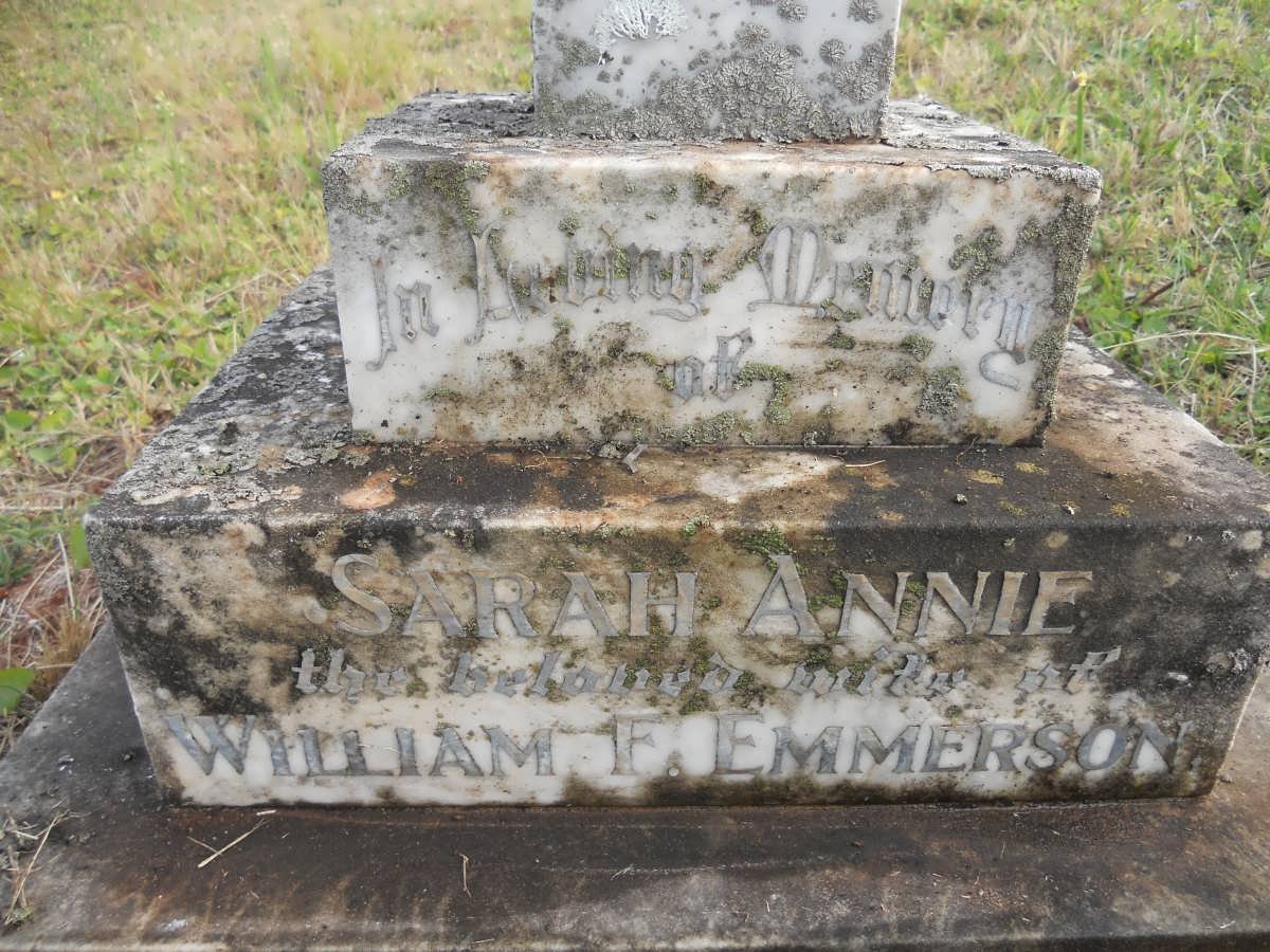 EMMERSON Sarah Annie -1926