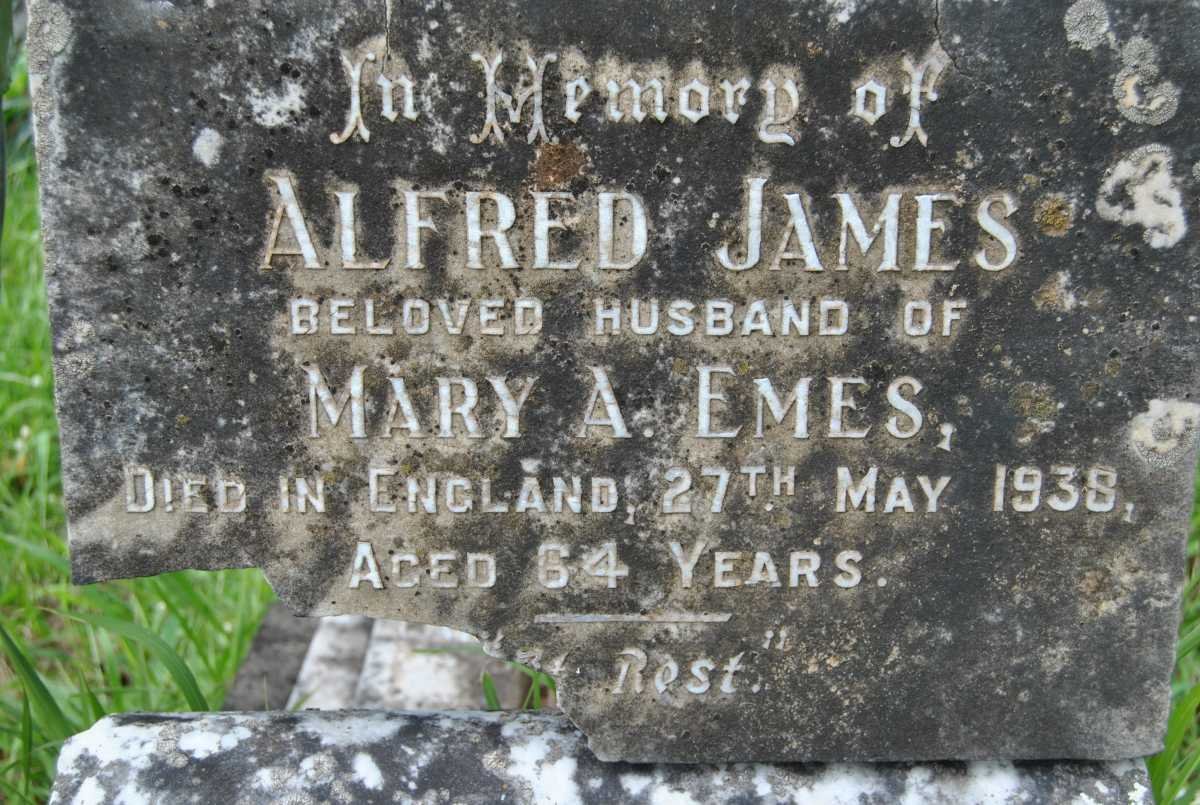 EMES Alfred James -1938
