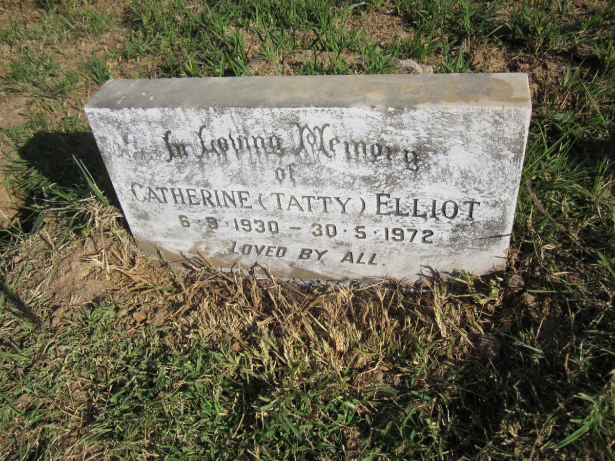 ELLIOT Catherine 1930-1972