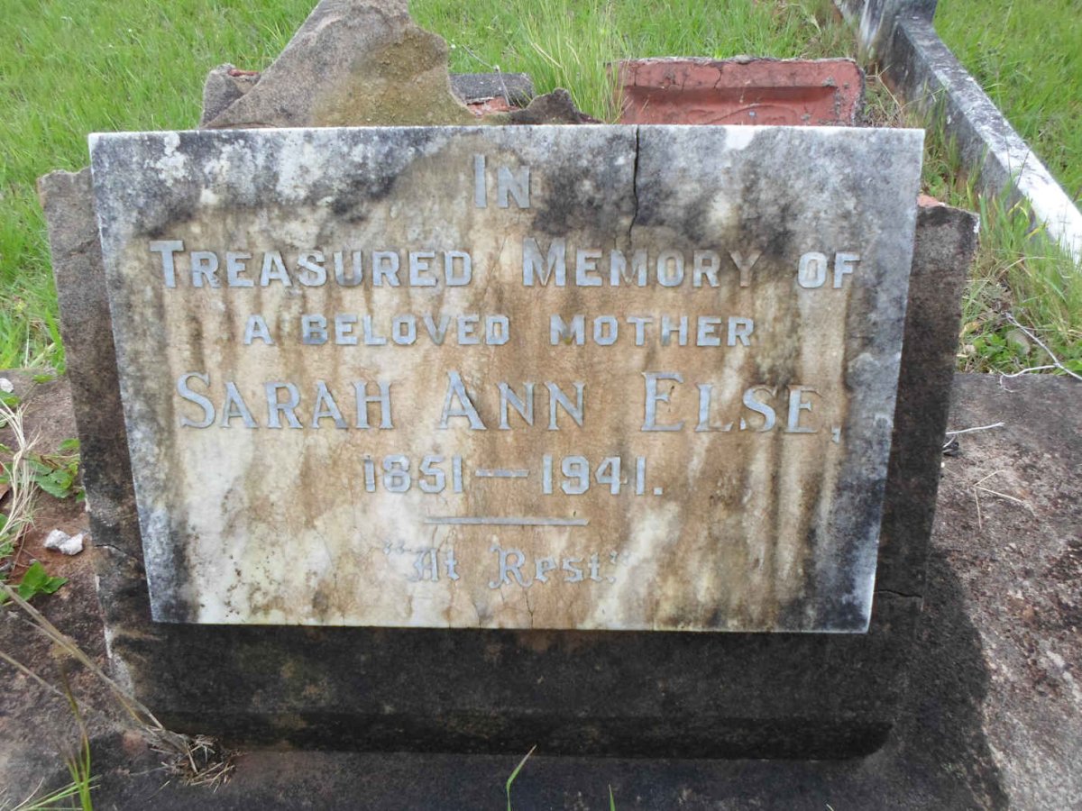 ELSE Sarah Ann 1851-1941