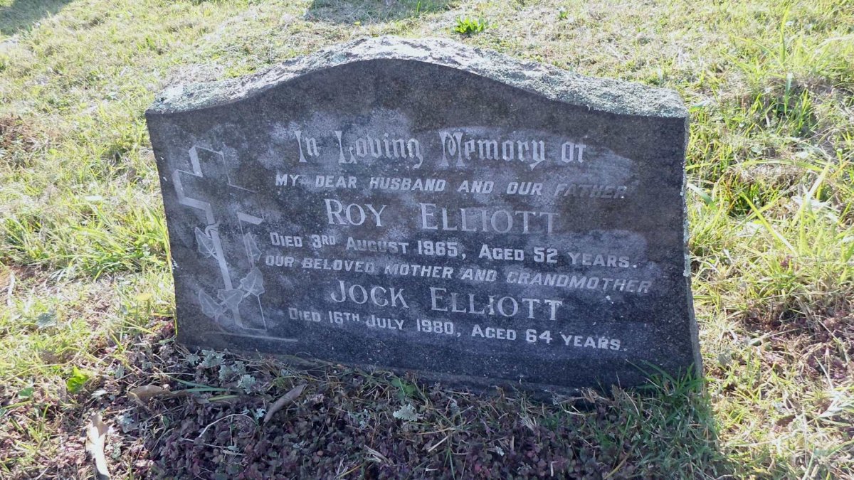 ELLIOTT Roy -1965 &amp; Jock -1980