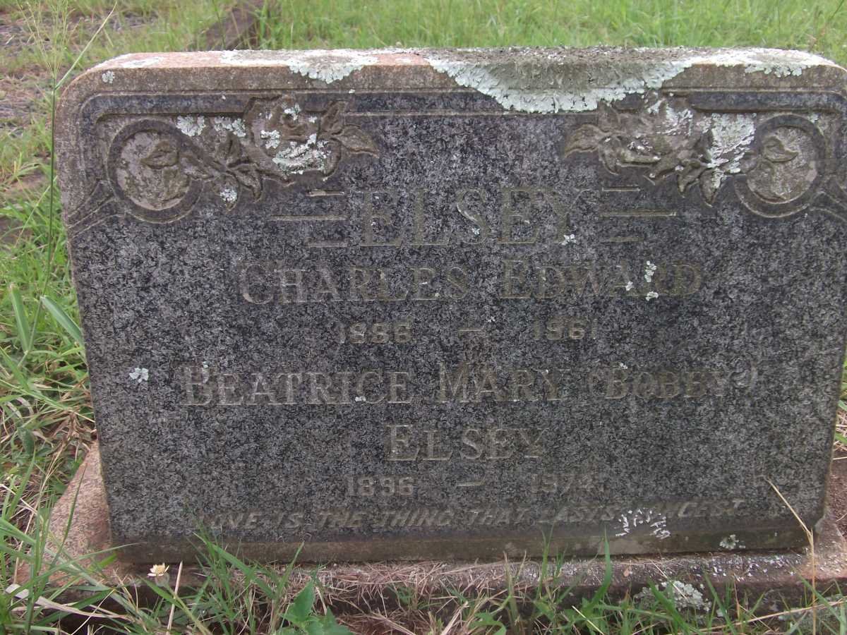 ELSEY Charles Edward 1886-1961 &amp; Beatrice Mary 1896-1974