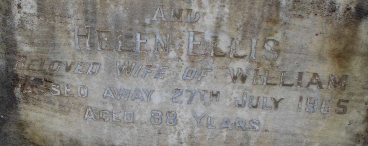 ELLIS William James -1947 &amp; Helen -1965