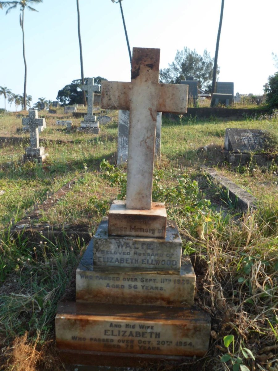 ELLWOOD Walter -1925 &amp; Elizabeth -1954