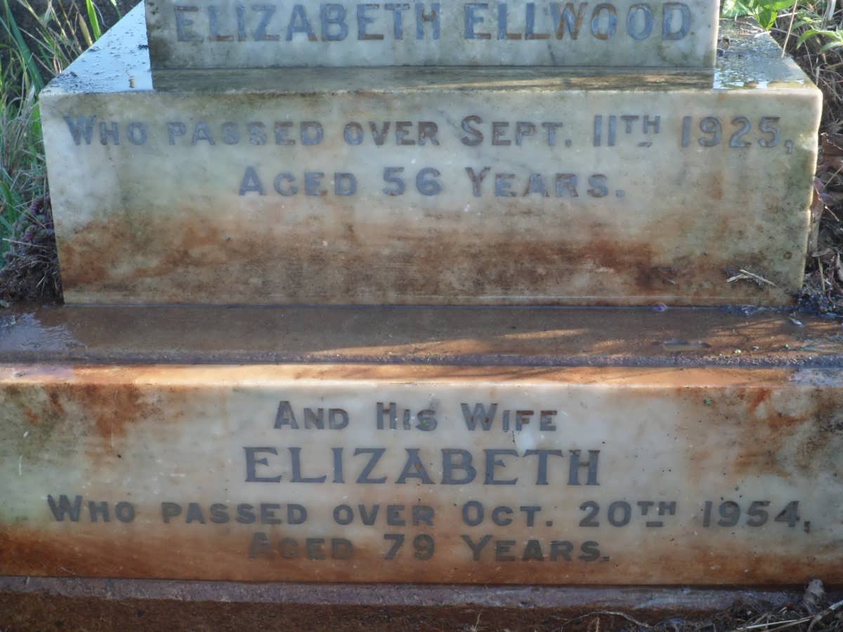 ELLWOOD Elizabeth -1954 