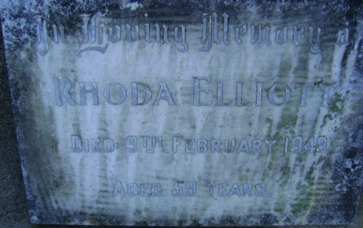 ELLIOTT Rhoda -1949