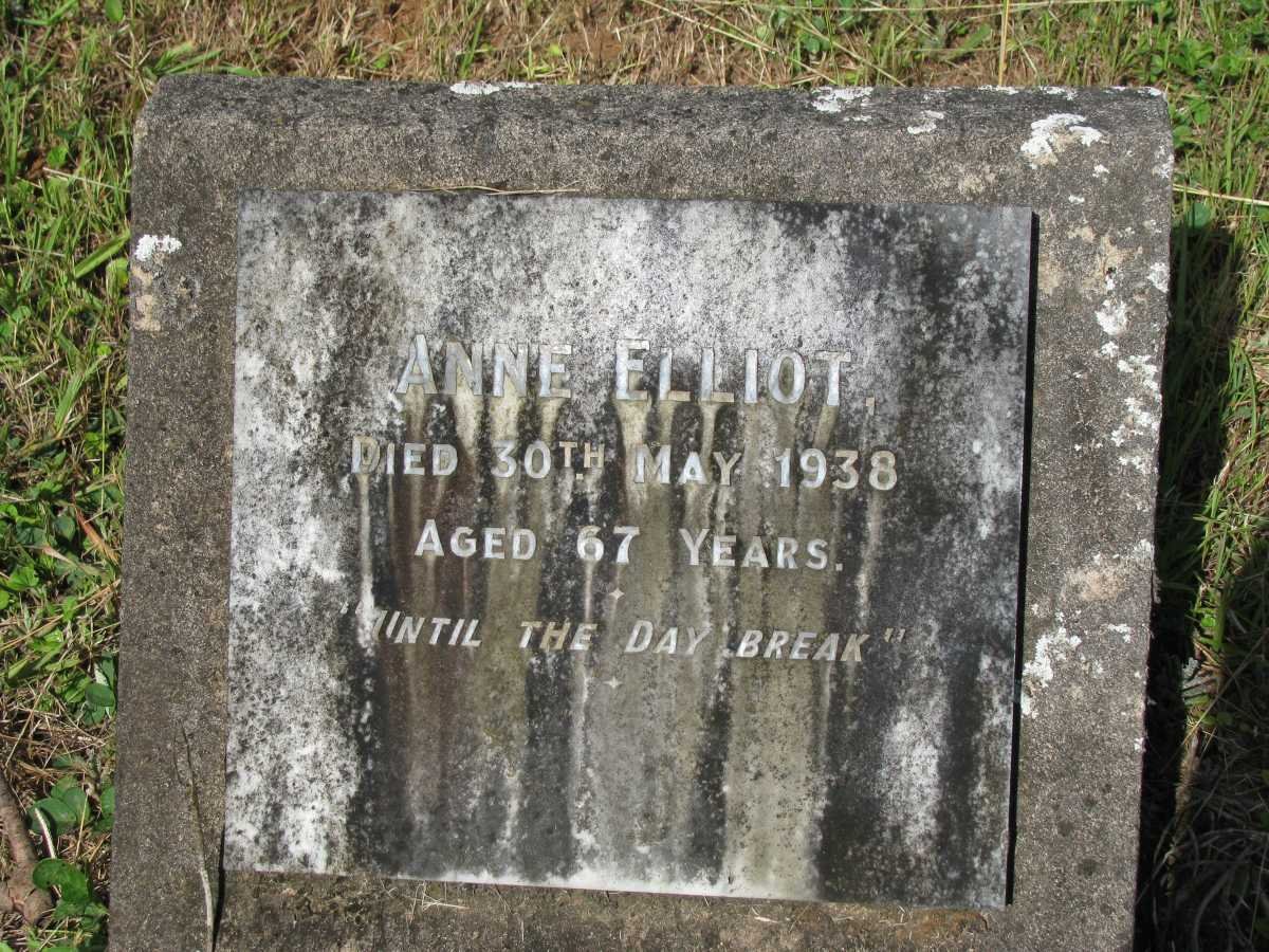 ELLIOT Anne -1938