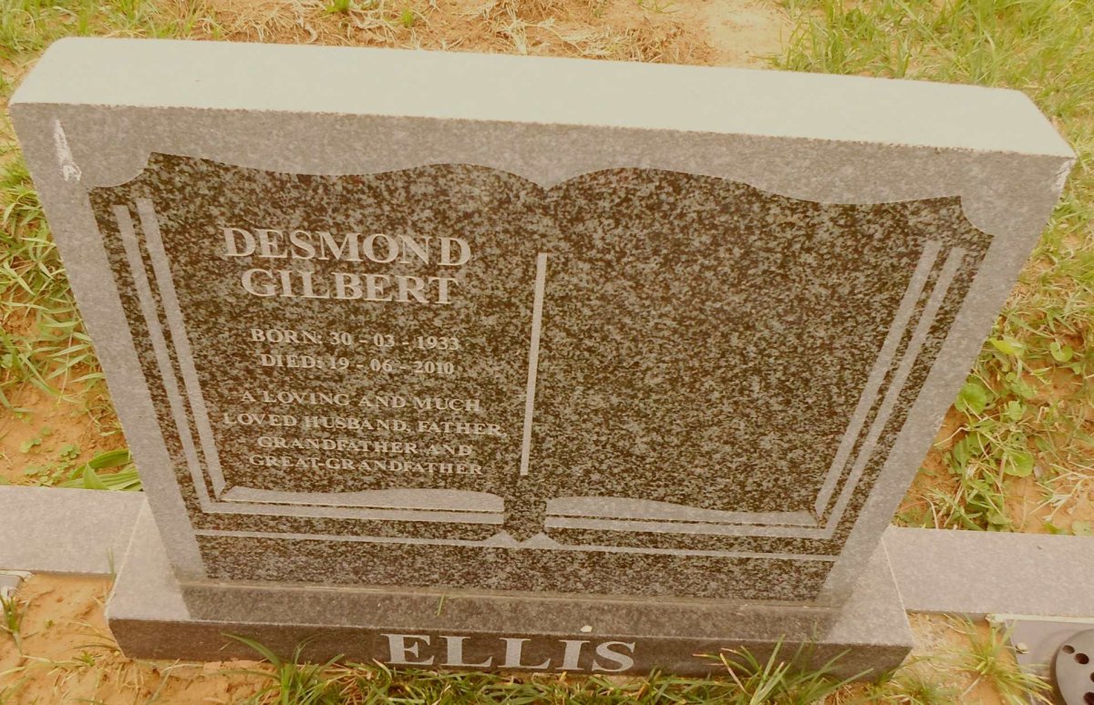 ELLIS Desmond Gilbert 1933-2010