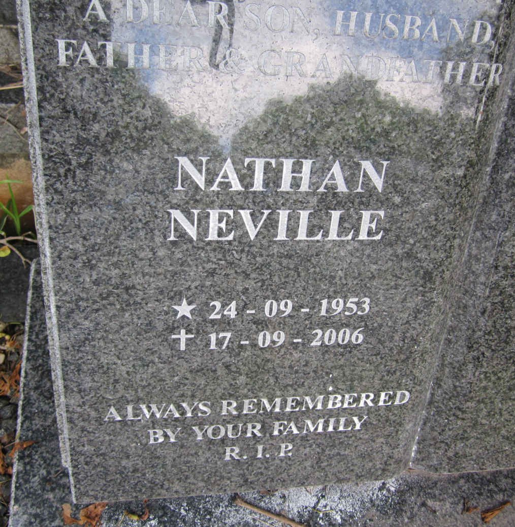 ELLIOTT Nathan Neville 1953-2006