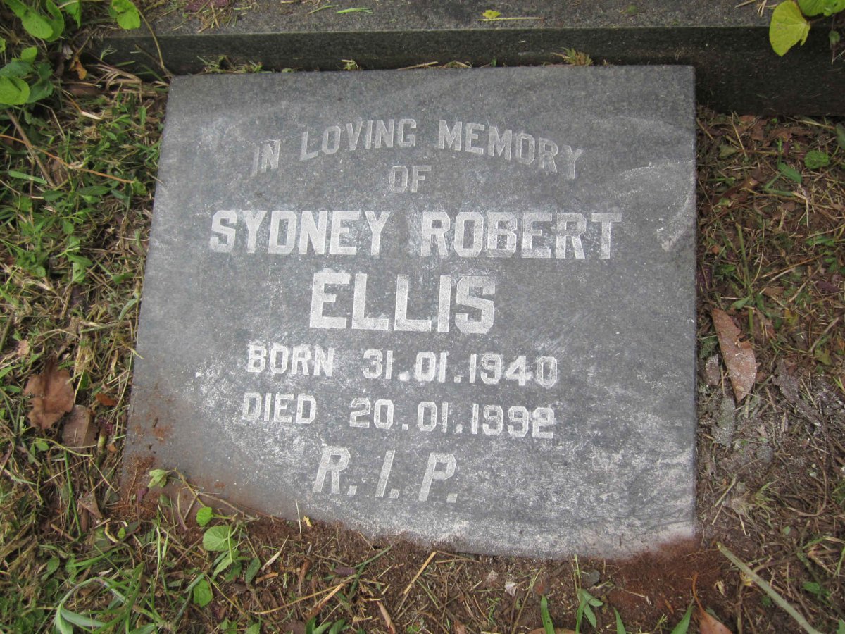 ELLIS Sydney Robert 1940-1992