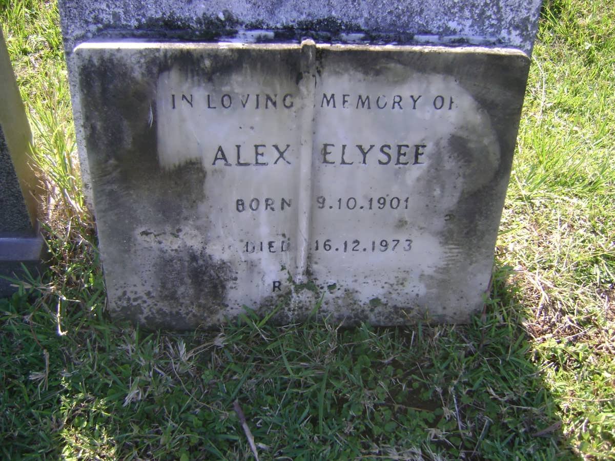 ELYSEE Alex 1901-1973