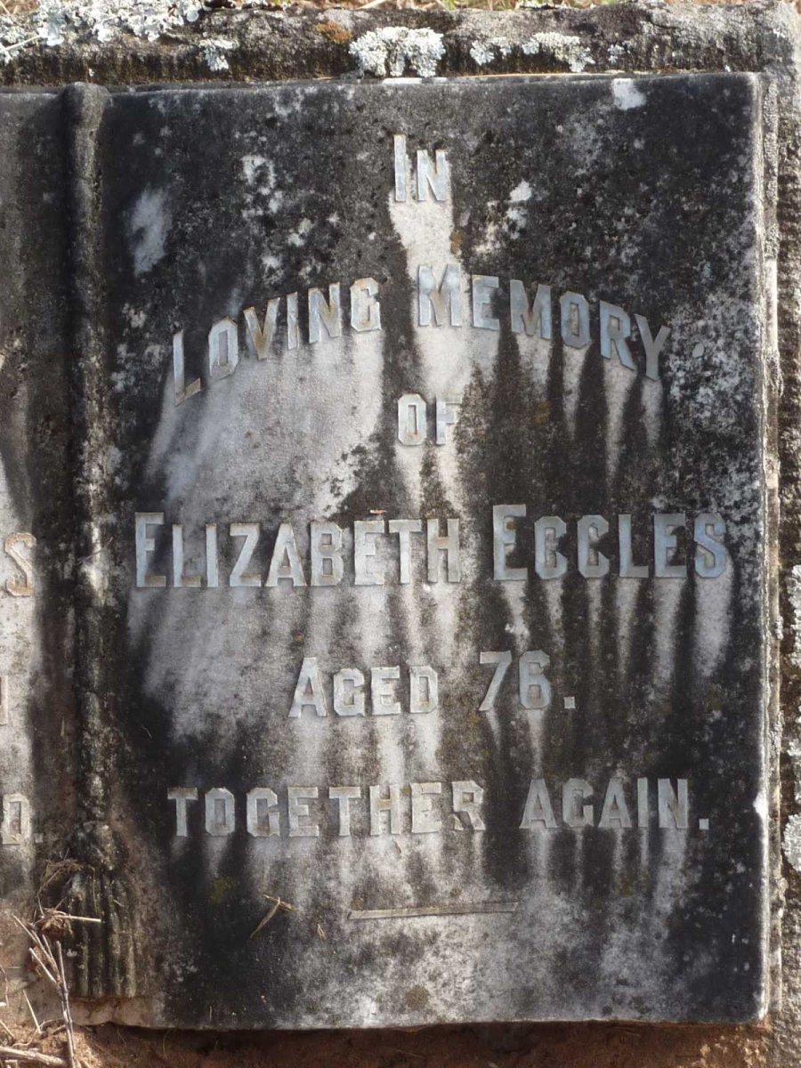 ECCLES Elizabeth
