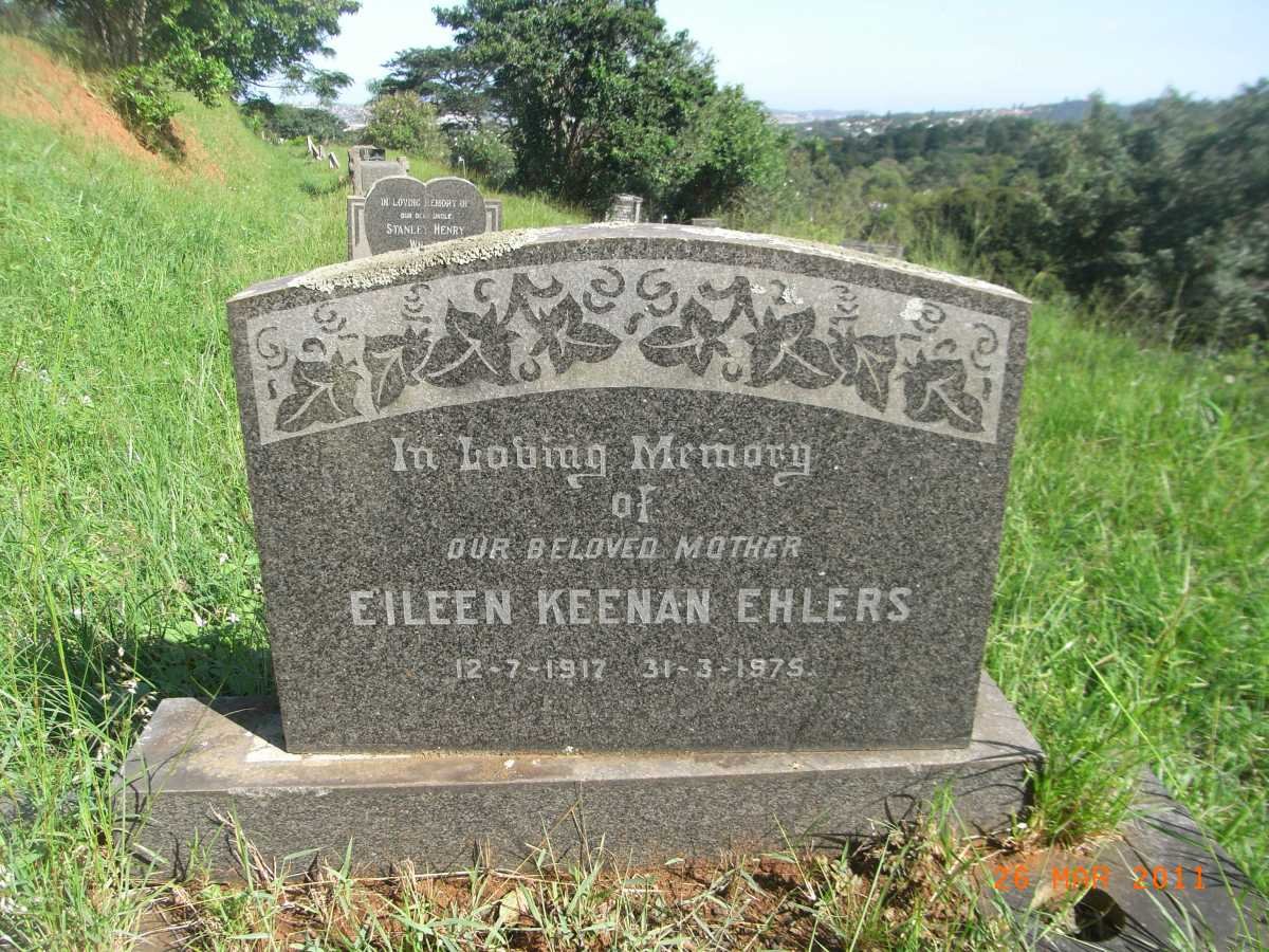 EHLERS Eileen Keenan 1917-1975
