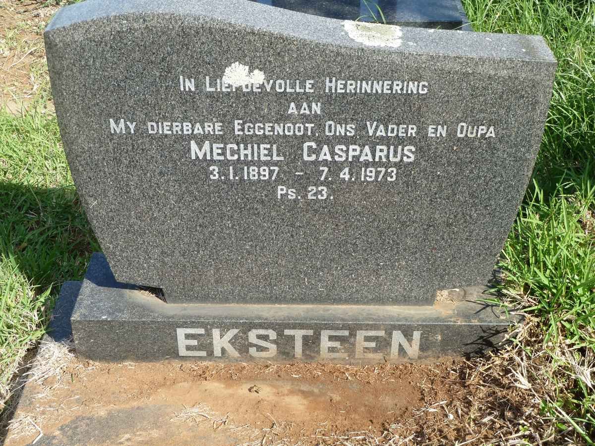 EKSTEEN Mechiel Casparus 1897-1973